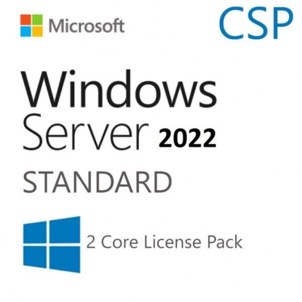 Windows Server 2022 Standard - 2 Core License Pack