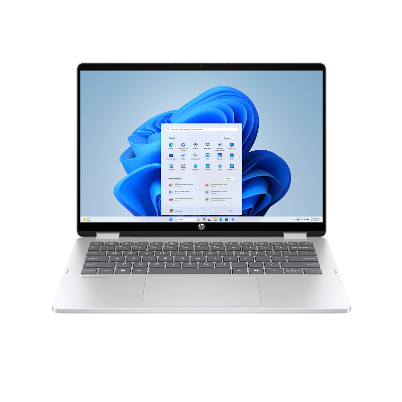PORT HP 14' OMNIBOOK I5-120U INTEL GRAPHICS 16GB 512GB SSD WUXGA W11H TOUCH PRATA - Image 3